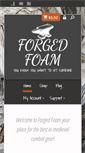 Mobile Screenshot of forgedfoam.com